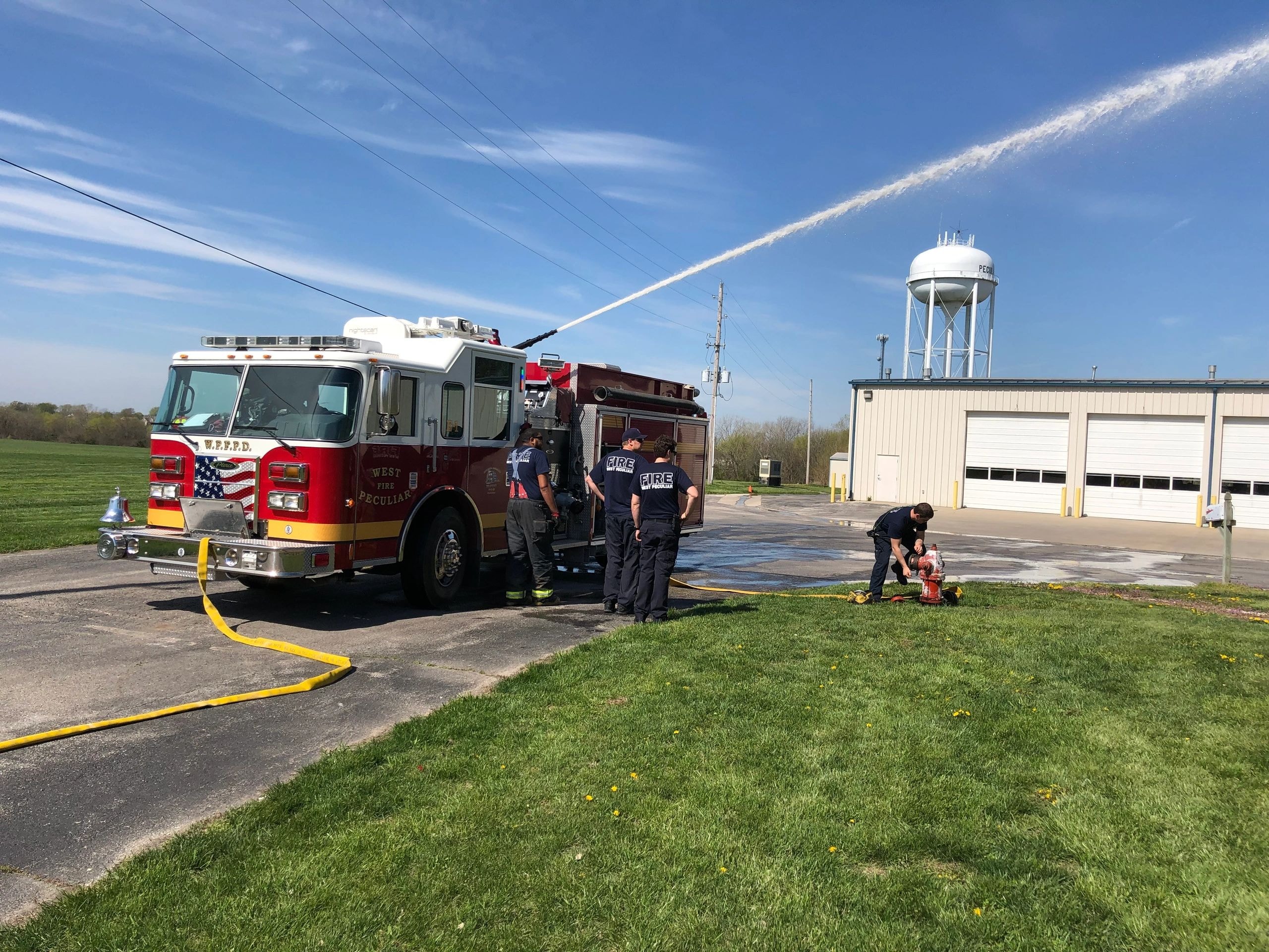 W.P.F.P.D. fire truck